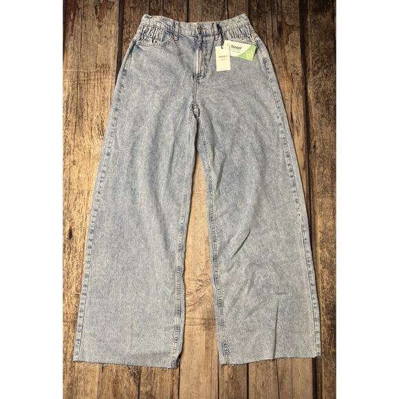 Forever 21 Premium Wide Leg Jeans - Women's Size Medium New - Picture 1 of 10